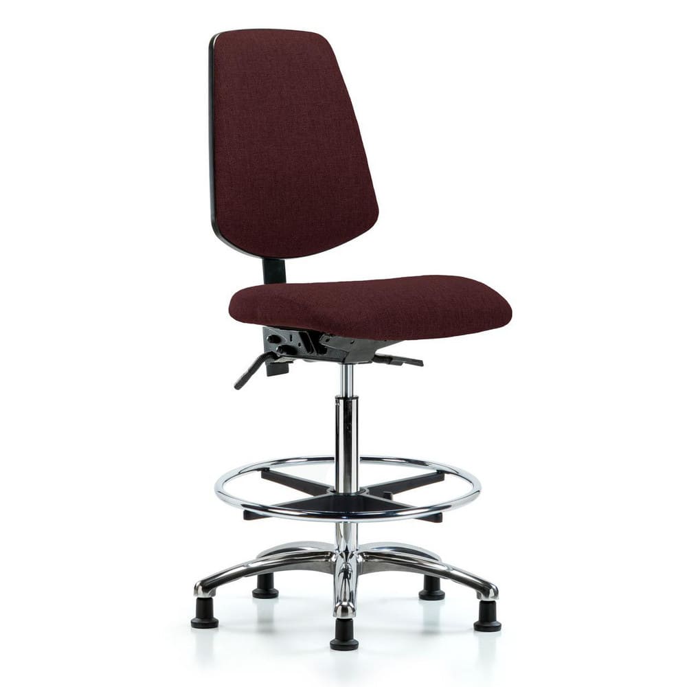 Task Chair: Olefin, Burgundy