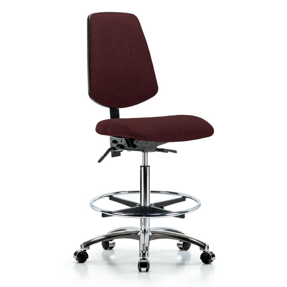 Task Chair: Olefin, Burgundy