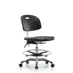 Task Chair: Polyurethane, Black