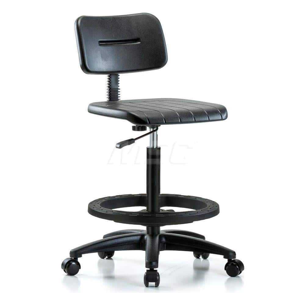 Task Chair: Polyurethane, Black