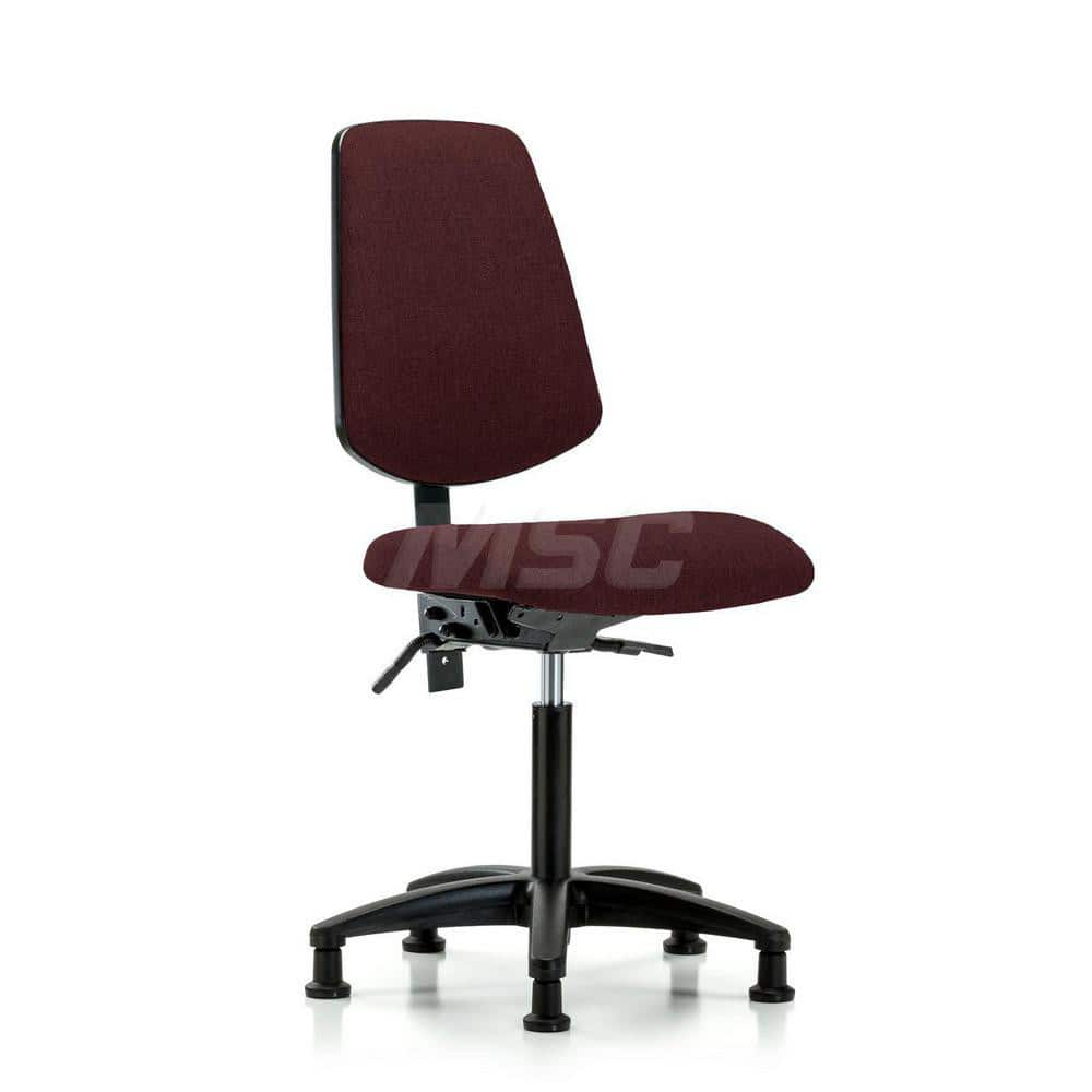 Task Chair: Olefin, Burgundy