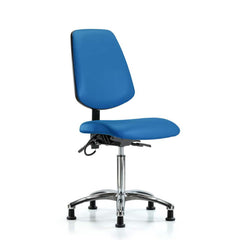 Task Chair: ESD Vinyl, Blue