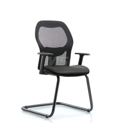 Guest & Lobby Chairs & Sofas; Type: Guest; Base Type: Sled Base; Width (Inch): 24-1/2; Depth (Inch): 19; Seat Material: Vinyl; Frame Color: Black; Color: Carbon; Overall Height (Inch): 39-1/2