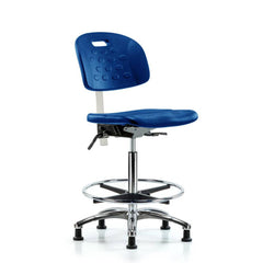 Task Chair: Polyurethane, Blue