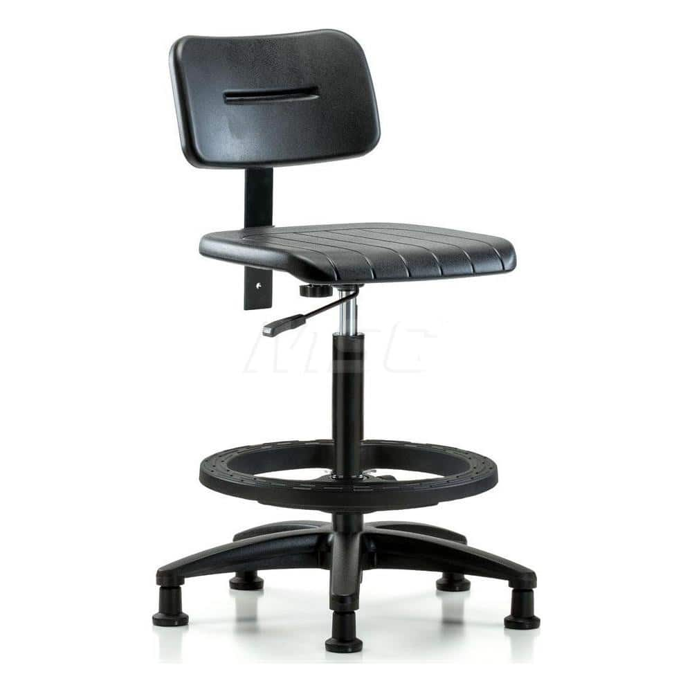 Task Chair: Polyurethane, Black