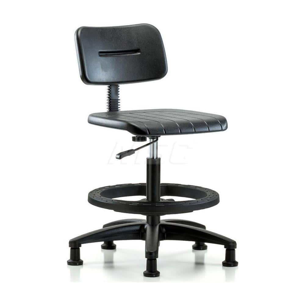 Task Chair: Polyurethane, Black