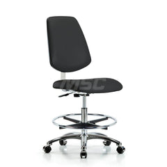 Task Chair: Vinyl, Black