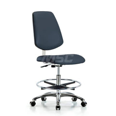 Task Chair: Vinyl, Imperial Blue