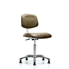 Task Chair: Vinyl, Taupe