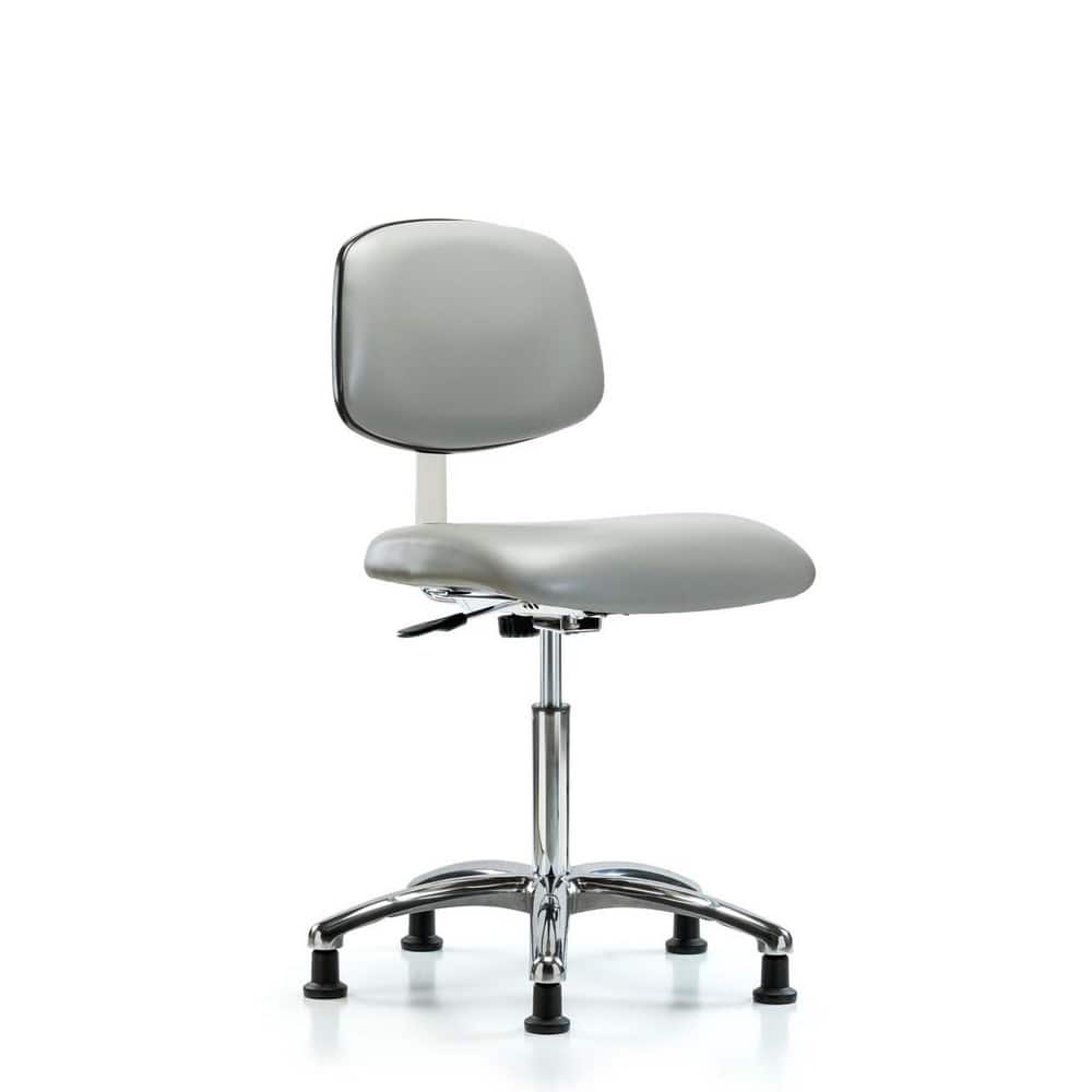 Task Chair: Vinyl, Dove