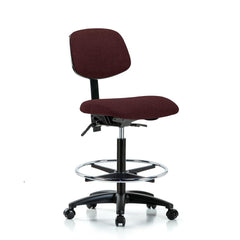 Task Chair: Olefin, Burgundy