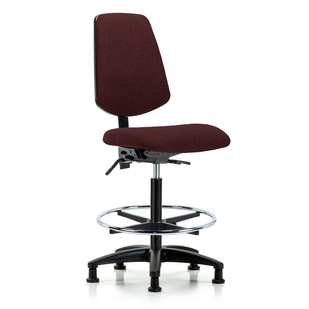 Task Chair: Olefin, Burgundy