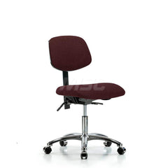 Task Chair: Olefin, Burgundy