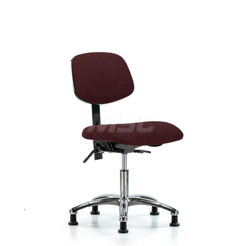 Task Chair: Olefin, Burgundy