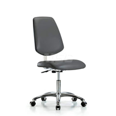 Task Chair: Vinyl, Carbon