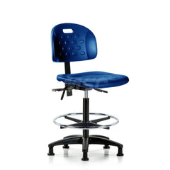 Task Chair: Polyurethane, Blue