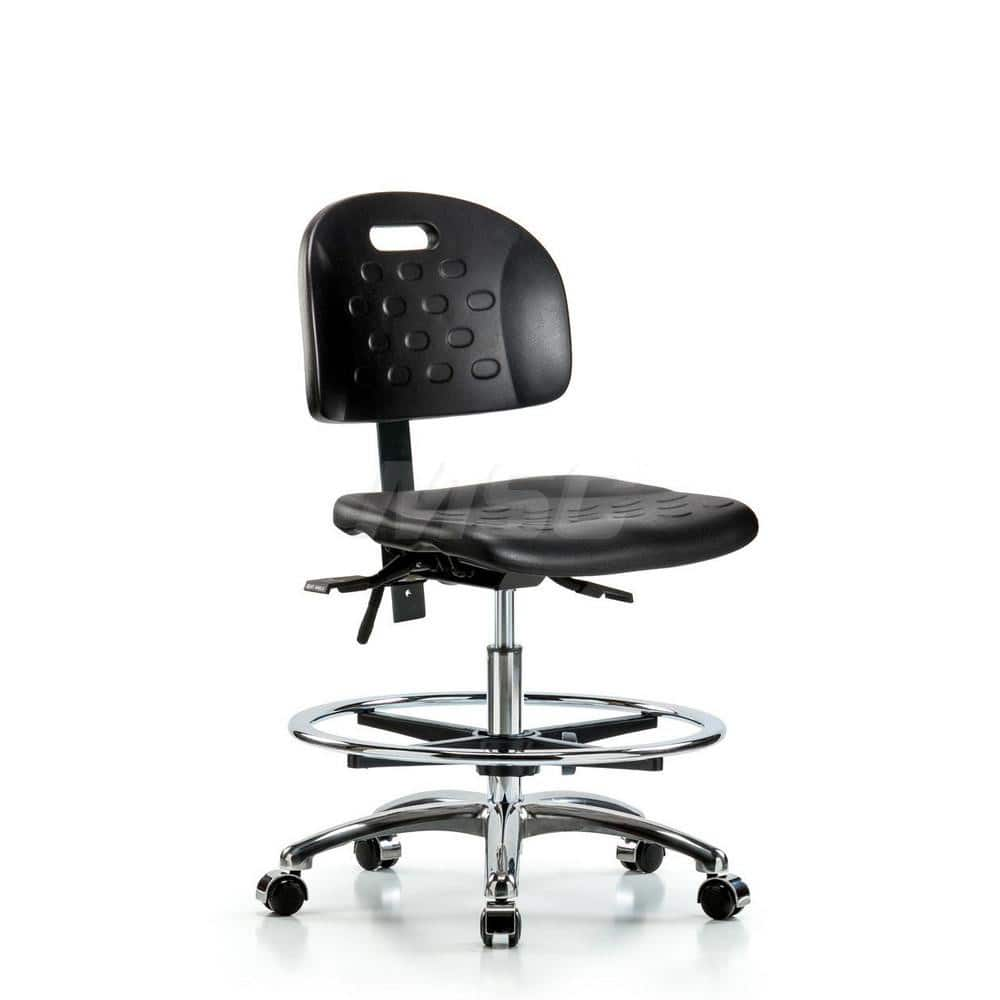 Task Chair: Polyurethane, Black