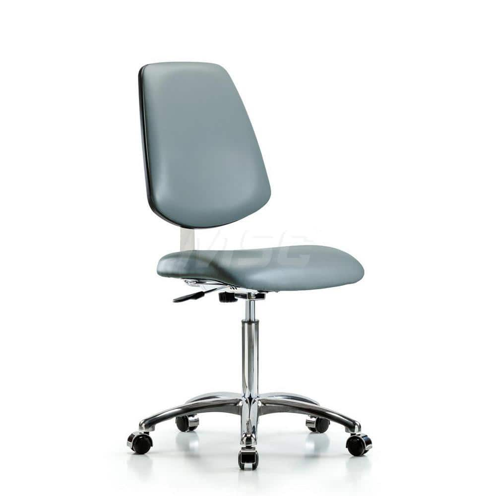 Task Chair: Vinyl, Storm