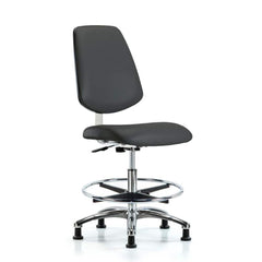 Task Chair: Vinyl, Charcoal