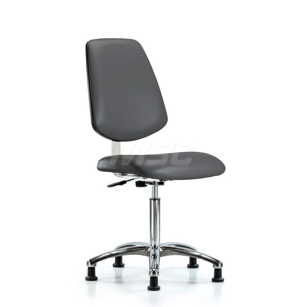 Task Chair: Vinyl, Carbon