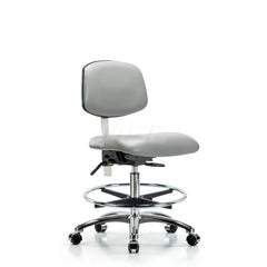 Task Chair: Vinyl, Dove