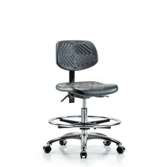 Task Chair: Polyurethane, Black