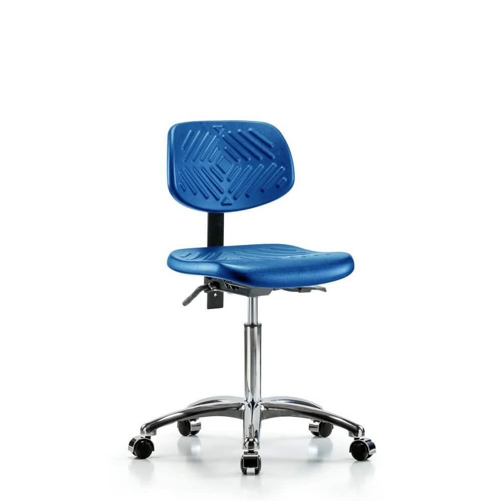 Task Chair: Polyurethane, Blue