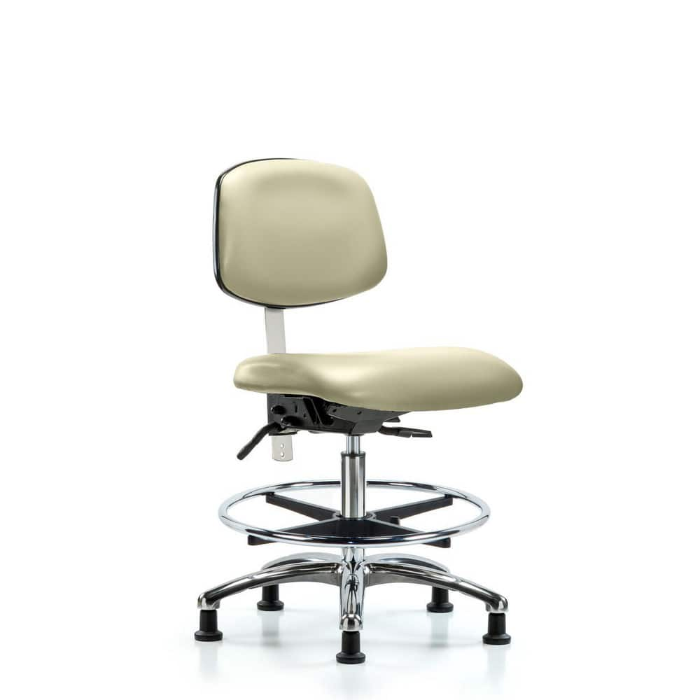 Task Chair: Vinyl, Adobe White