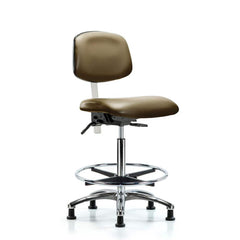 Task Chair: Vinyl, Taupe