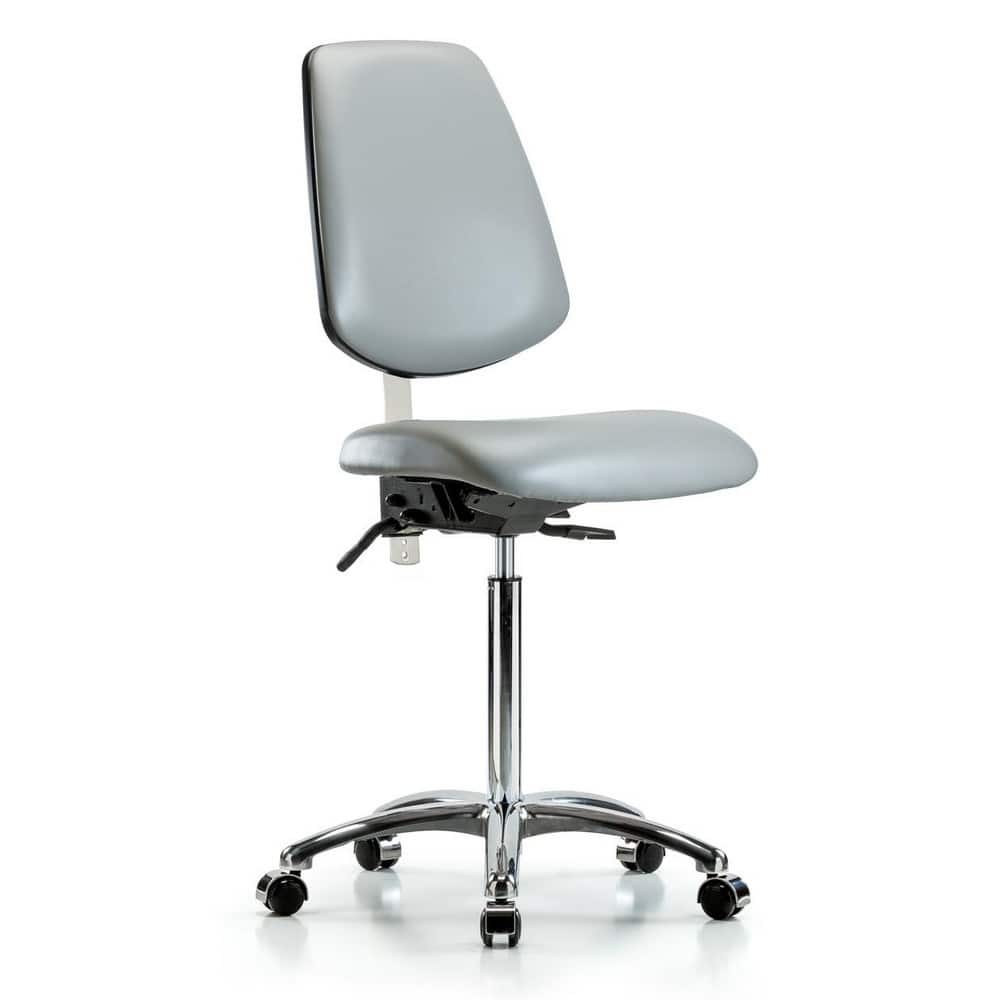 Task Chair: Vinyl, Dove