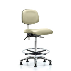 Task Chair: Vinyl, Adobe White