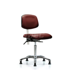 Task Chair: Vinyl, Borscht