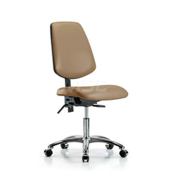 Task Chair: Vinyl, Taupe