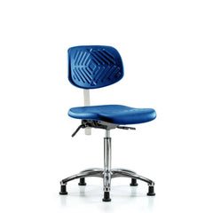 Task Chair: Polyurethane, Blue