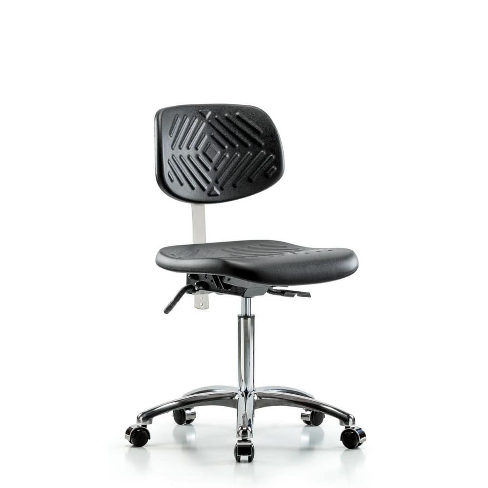 Task Chair: Polyurethane, Black