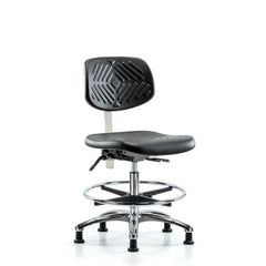 Task Chair: Polyurethane, Black