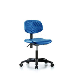 Task Chair: Polyurethane, Blue