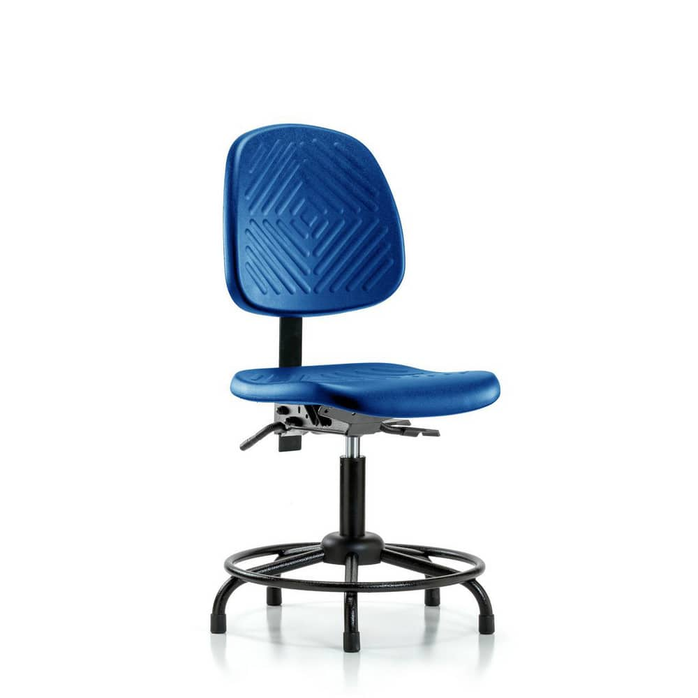 Task Chair: Polyurethane, Blue