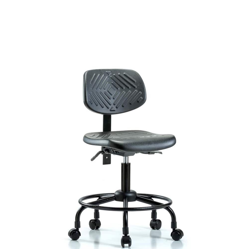 Task Chair: Polyurethane, Black