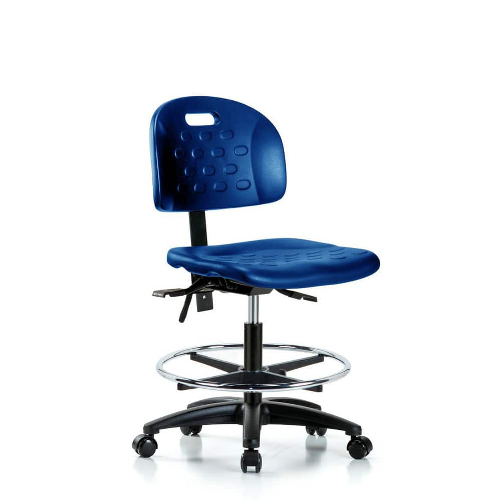 Task Chair: Polyurethane, Blue