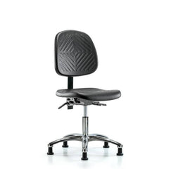 Task Chair: Polyurethane, Black