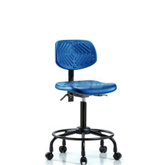 Task Chair: Polyurethane, Blue