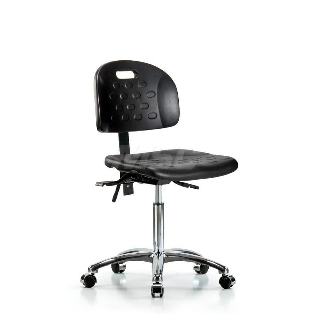 Task Chair: Polyurethane, Black