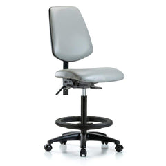 Task Chair: Vinyl, Dove