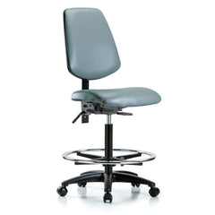 Task Chair: Vinyl, Storm