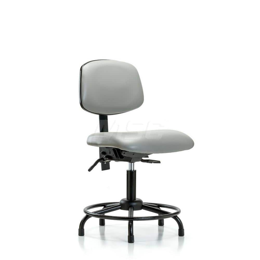 Task Chair: Vinyl, Dove