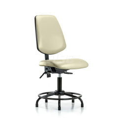 Task Chair: Vinyl, Adobe White