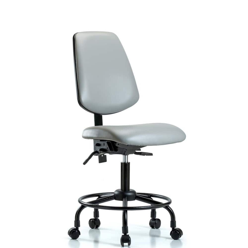 Task Chair: Vinyl, Dove