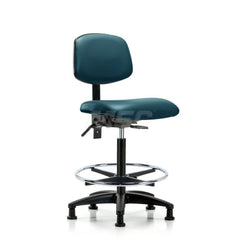 Task Chair: Vinyl, Marine Blue