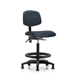 Task Chair: Vinyl, Imperial Blue